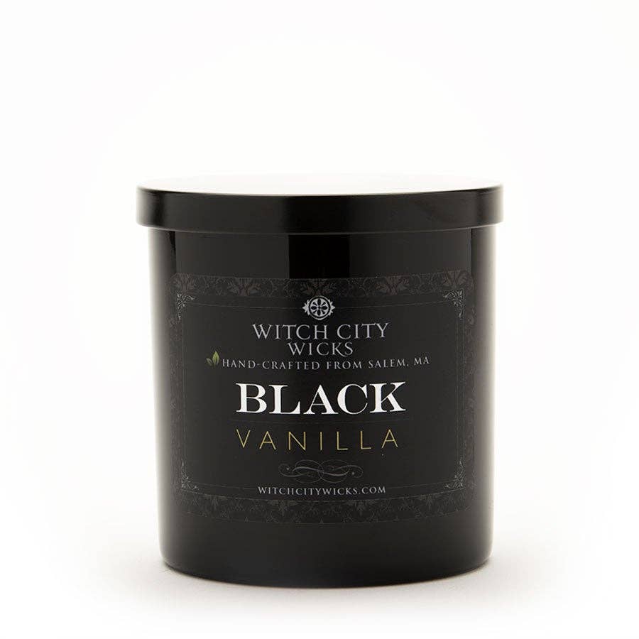 Black Vanilla Soy Wax Candle