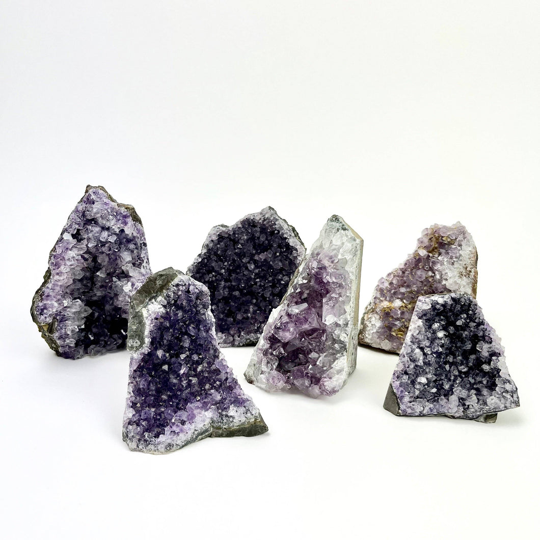 Amethyst | Cut Base Cluster| 3-6