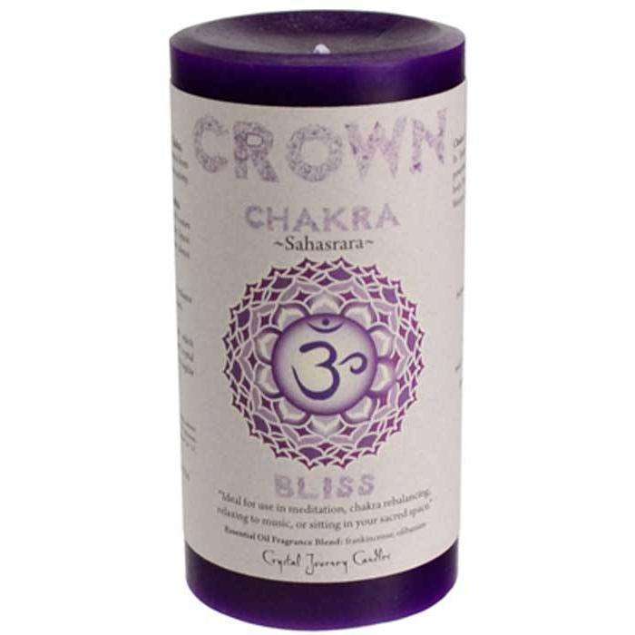Crown Chakra Pillar Candle