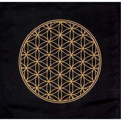 Flower of Life Crystal Grid Cloth