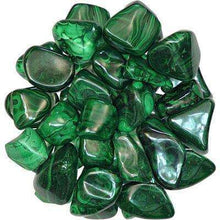 Natural Tumbled Crystals and Stones,Malachite