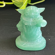 Green Aventurine Carved Baby Yoda