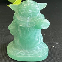 Green Aventurine Carved Baby Yoda