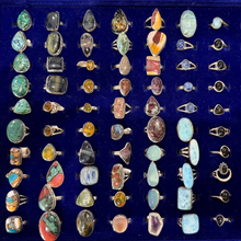 Sterling Silver Gemstone Rings