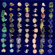 Sterling Silver Gemstone Rings