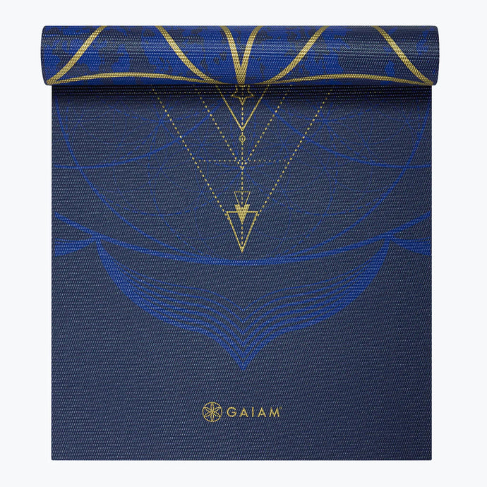Gaiam Yoga Mat,  4mm to 6mm