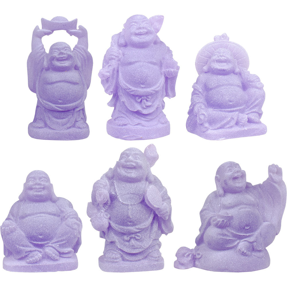 Purple Meditating Buddha