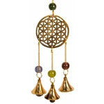 Brass Wind Chimes with Beads