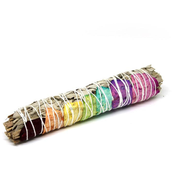 Seven Chakra Rose White Sage Smudge