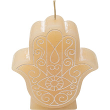 Sacred Symbols Candle - Triple Moon or Hand of Fatima