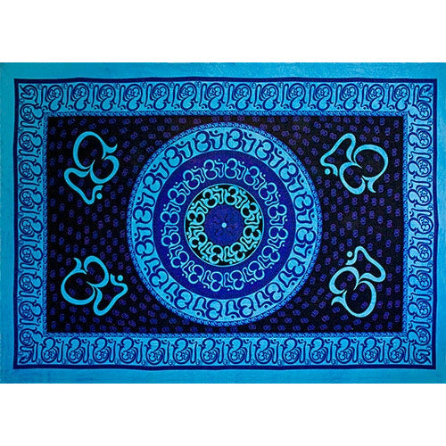 Om Mandala Tapestry  8344