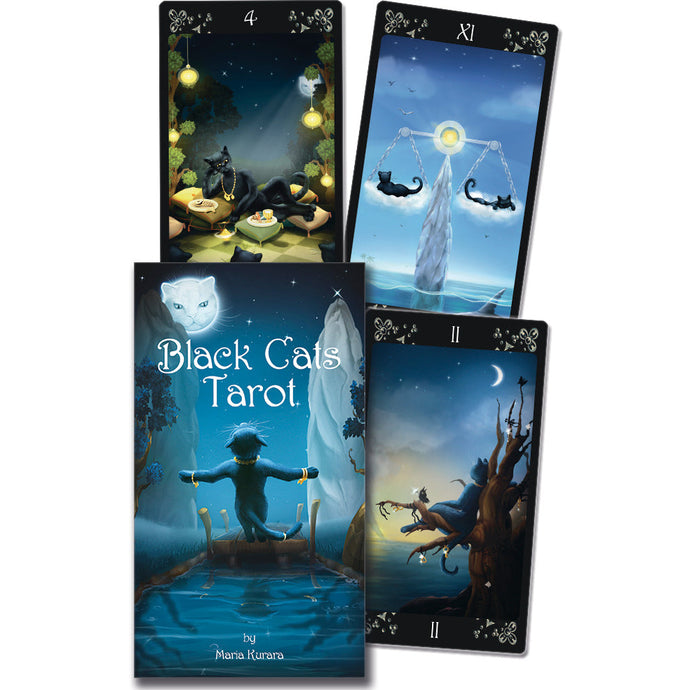 Black Cats Tarot Deck