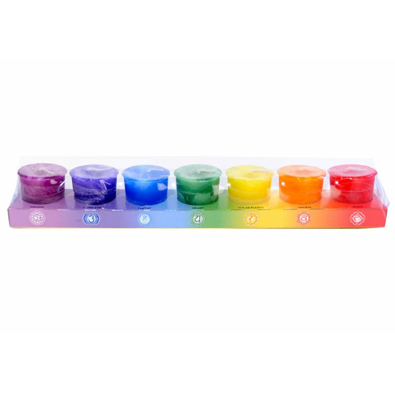 Chakra candle set