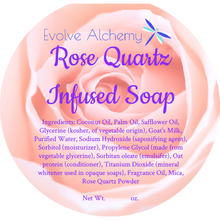 Rose Quartz Infused Soap
