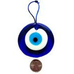 Evil Eye Amulet (blue cord hanger)