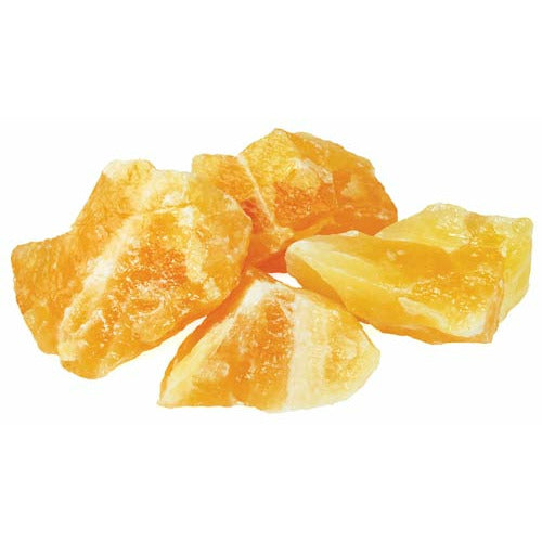 Raw Orange Calcite 9- 11 oz stone