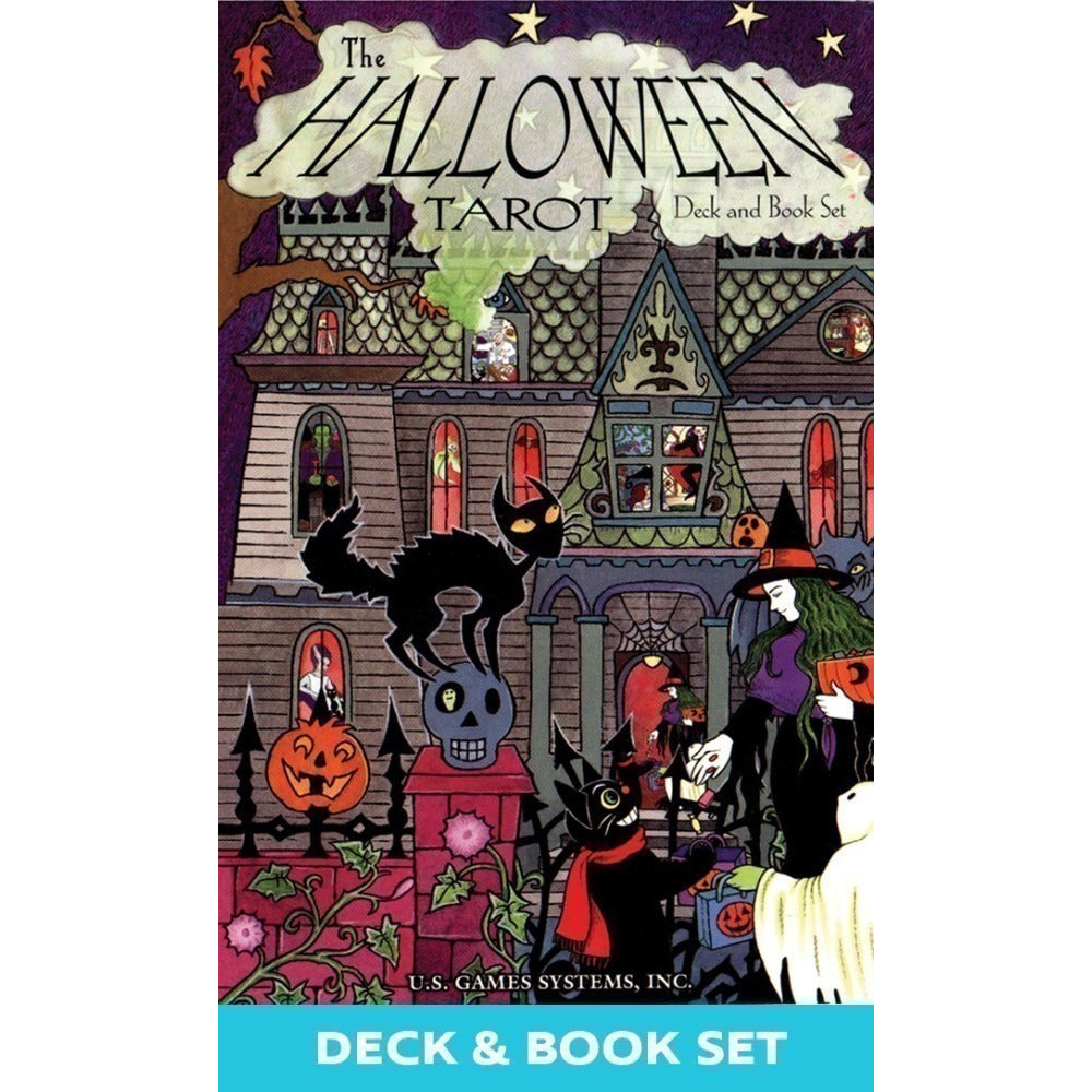 Halloween Tarot Deck and Book Set
