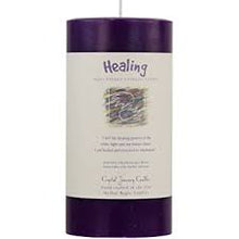 Reiki Charged Herbal Pillar Candle, 3" x 6"