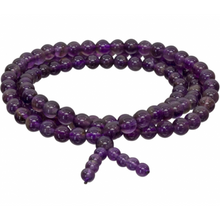Gemstone Mala Prayer Bracelet