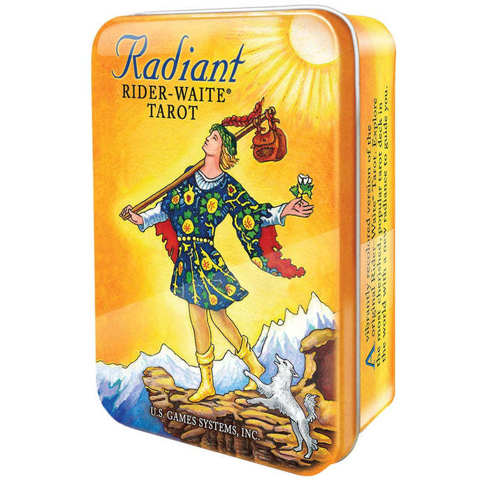 Radiant Rider-Waite Tarot in a Tin