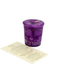 Reiki Herbal  Chakra Votive Candle