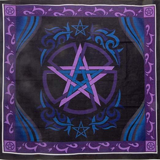 Pentacle Altar Cloth 36x36