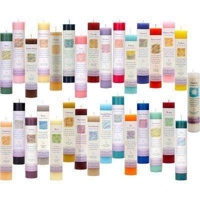Reiki Herbal Pillar Candle