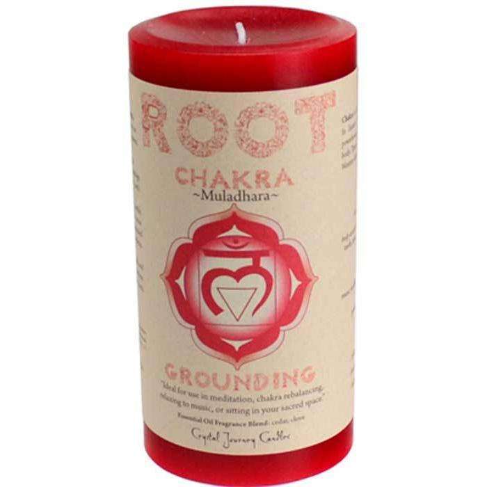 Root Chakra Pillar Candle