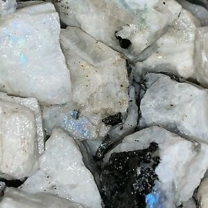 Raw Rainbow Moonstone