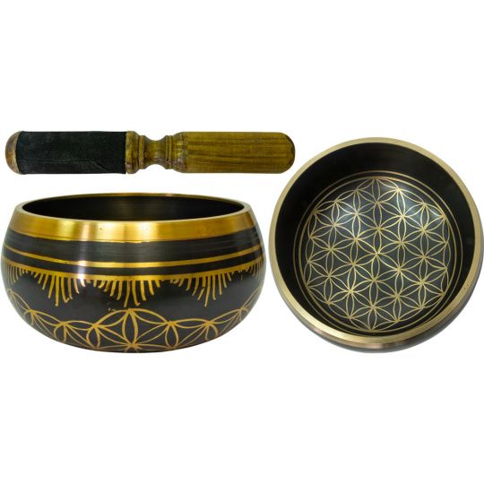 Flower of Life Large Singing Bowl